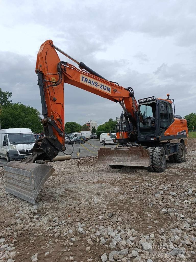 Doosan DX 190 W-5 Ratasekskavaatorid