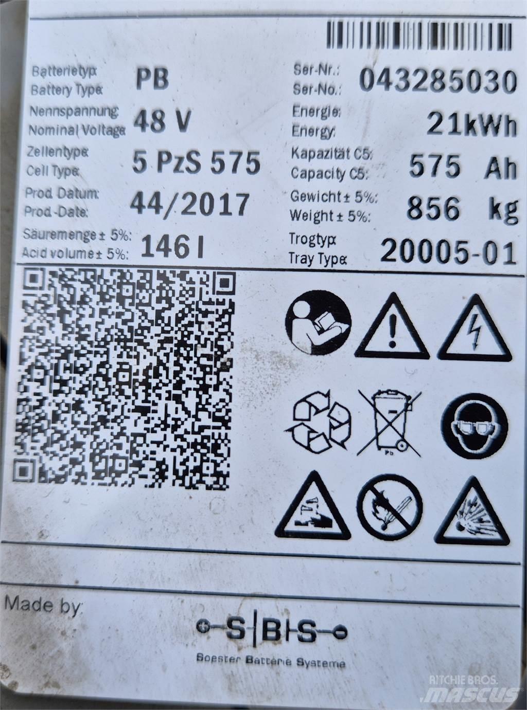Linde E16P-02 Elektritõstukid
