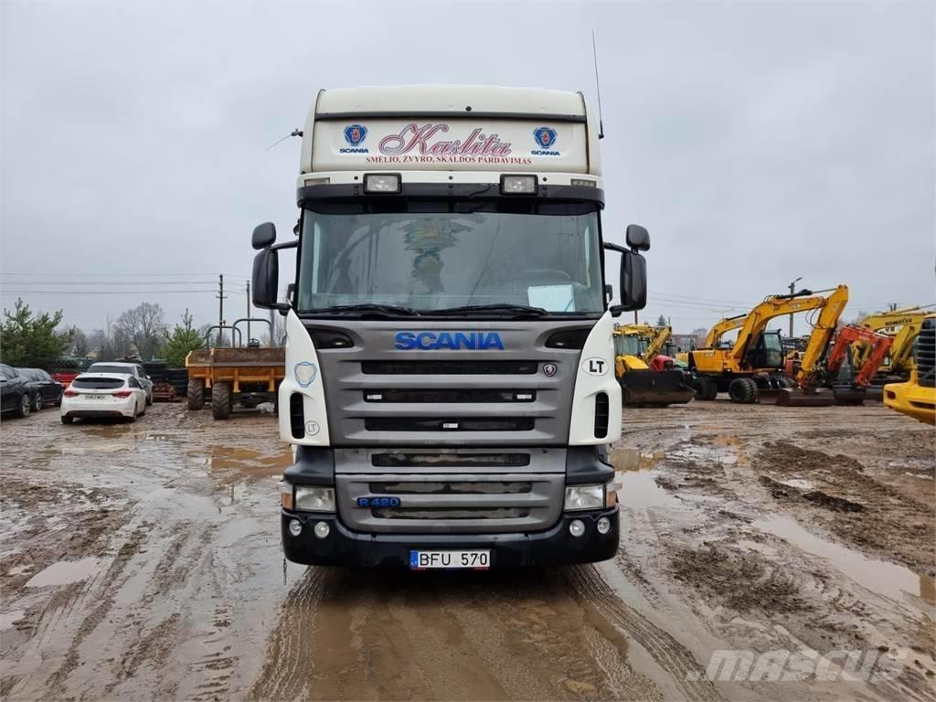 Scania R 420 Sadulveokid