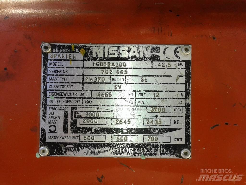 Nissan FGD09A30Q Diiseltõstukid