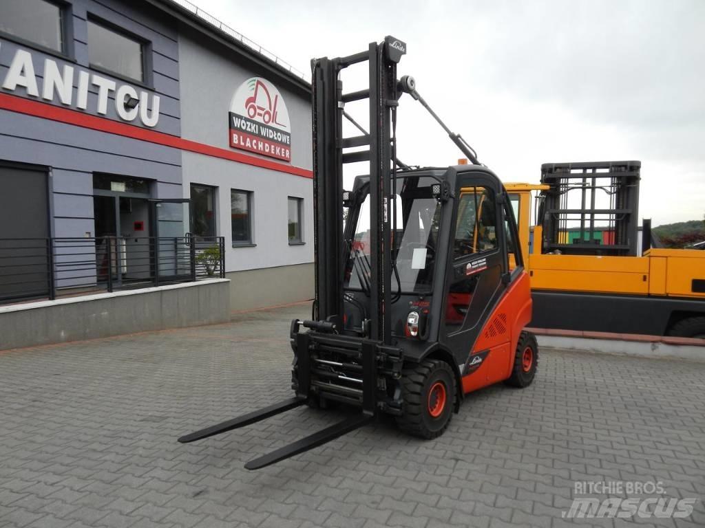Linde H25T-02 Gaasitõstukid