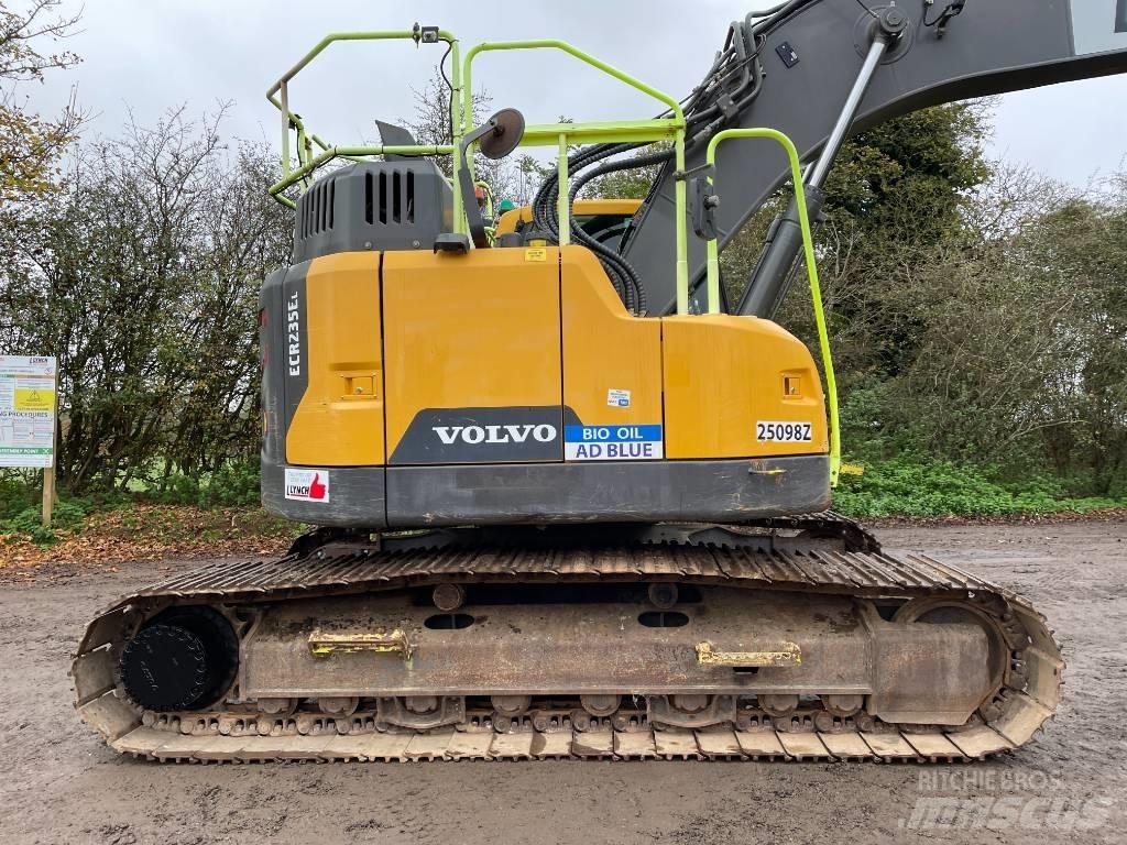 Volvo ECR 235 Roomikekskavaatorid