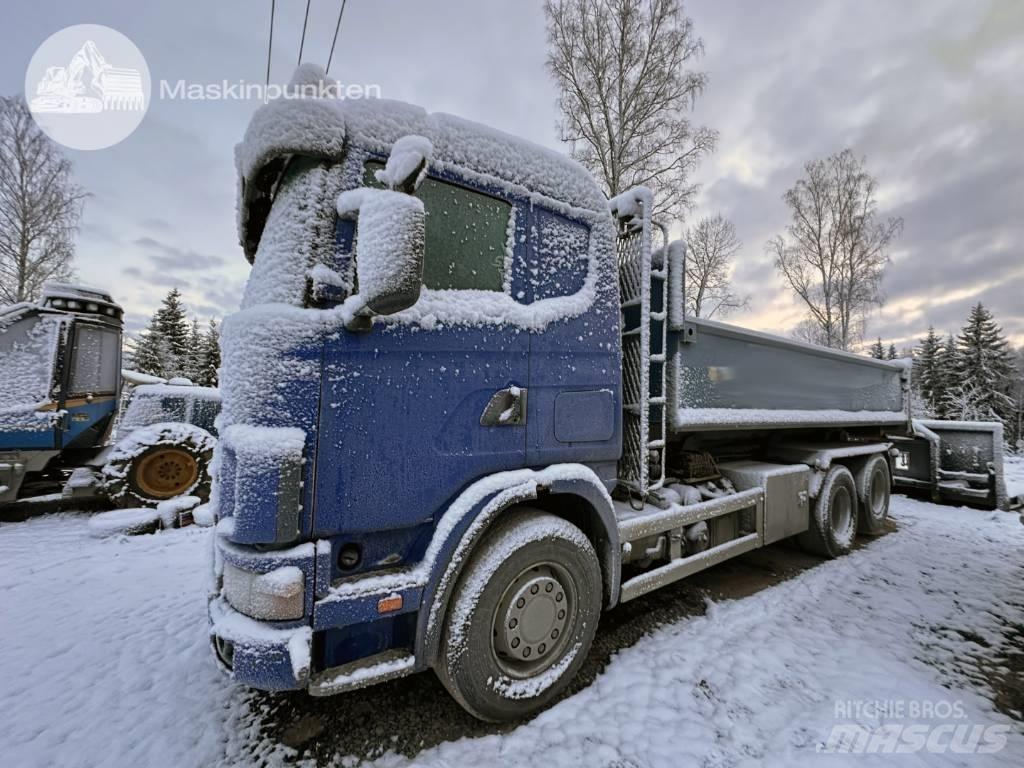 Scania R 124 GB 470 Konksliftveokid