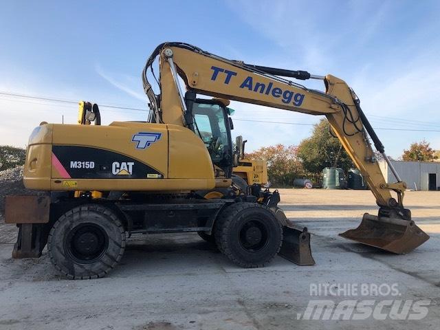 CAT M 315 D Ratasekskavaatorid