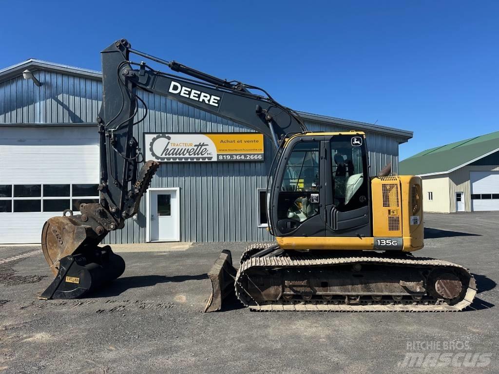 John Deere 135 G Roomikekskavaatorid