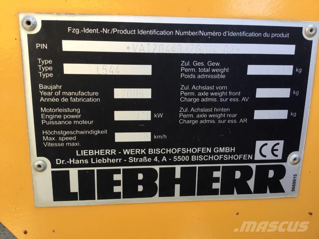 Liebherr L 544 Rataslaadurid