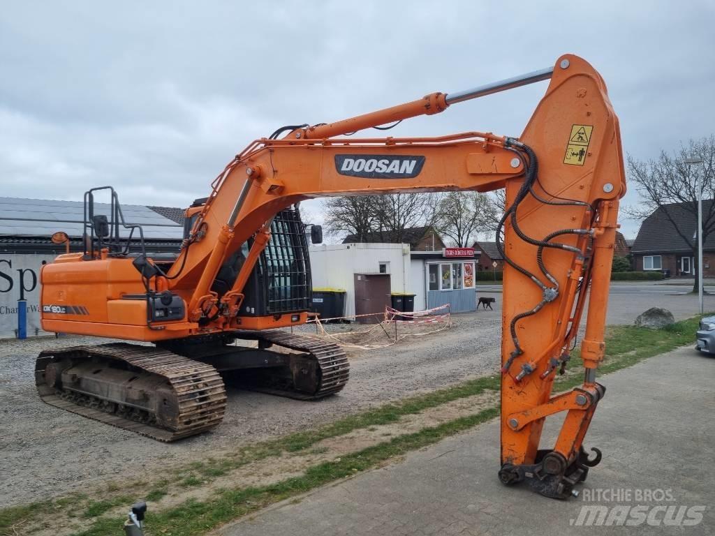 Doosan DX 180 LC-3 Roomikekskavaatorid