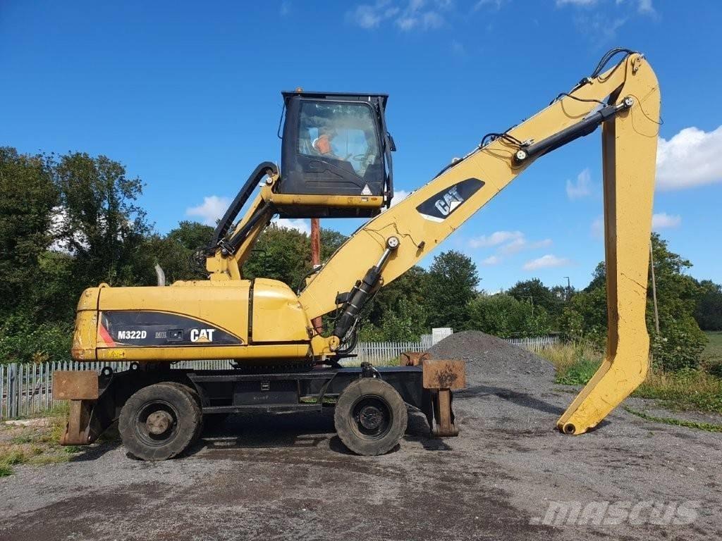 CAT M 322 D MH Materjalikäitlusmasinad