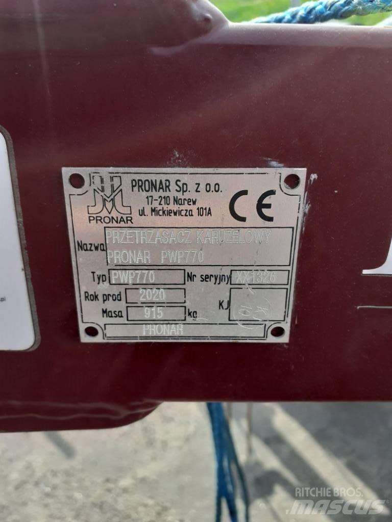 Pronar PWP 770 Vaalutid ja kaarutid