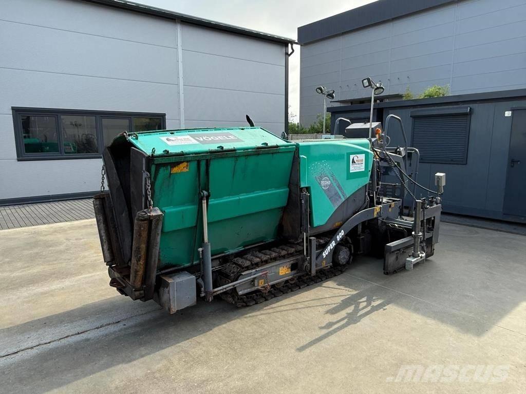Vögele Super 800 Asfaldilaoturid