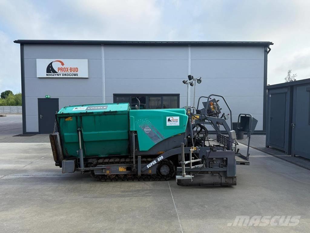 Vögele Super 800 Asfaldilaoturid