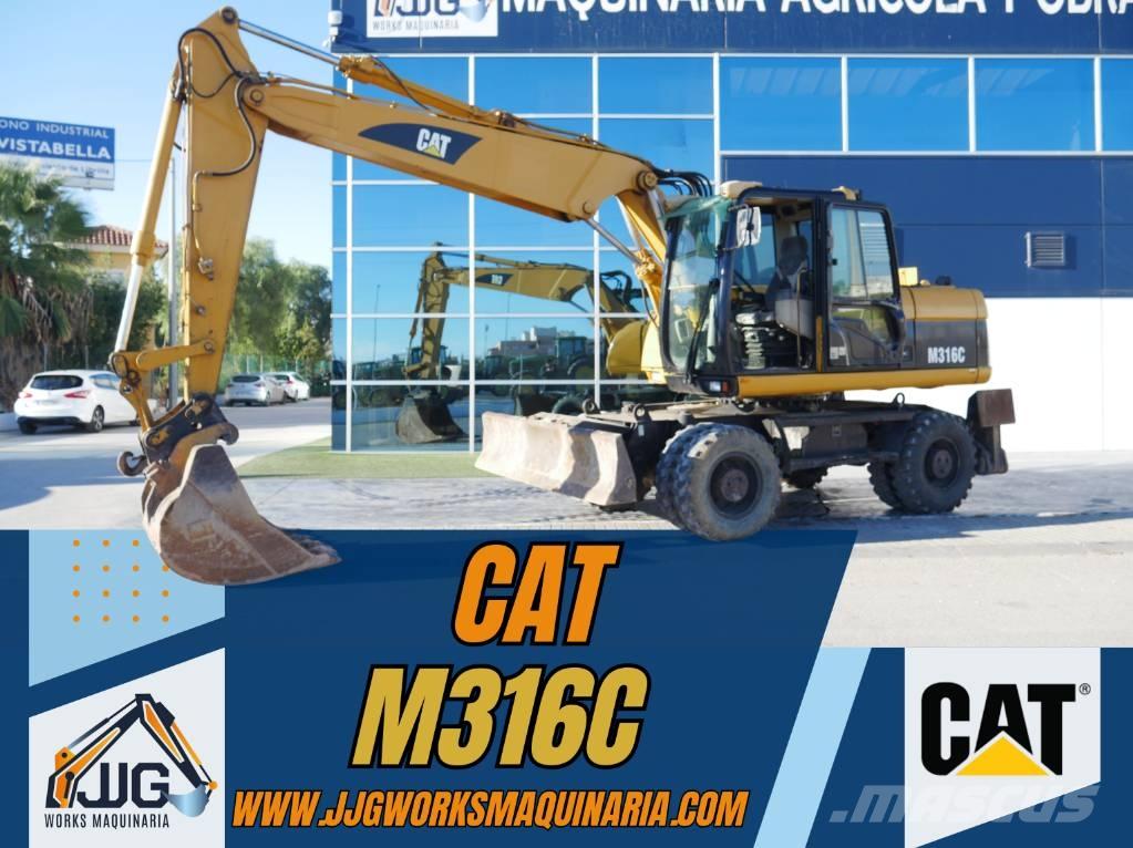 CAT M 316 C Ratasekskavaatorid