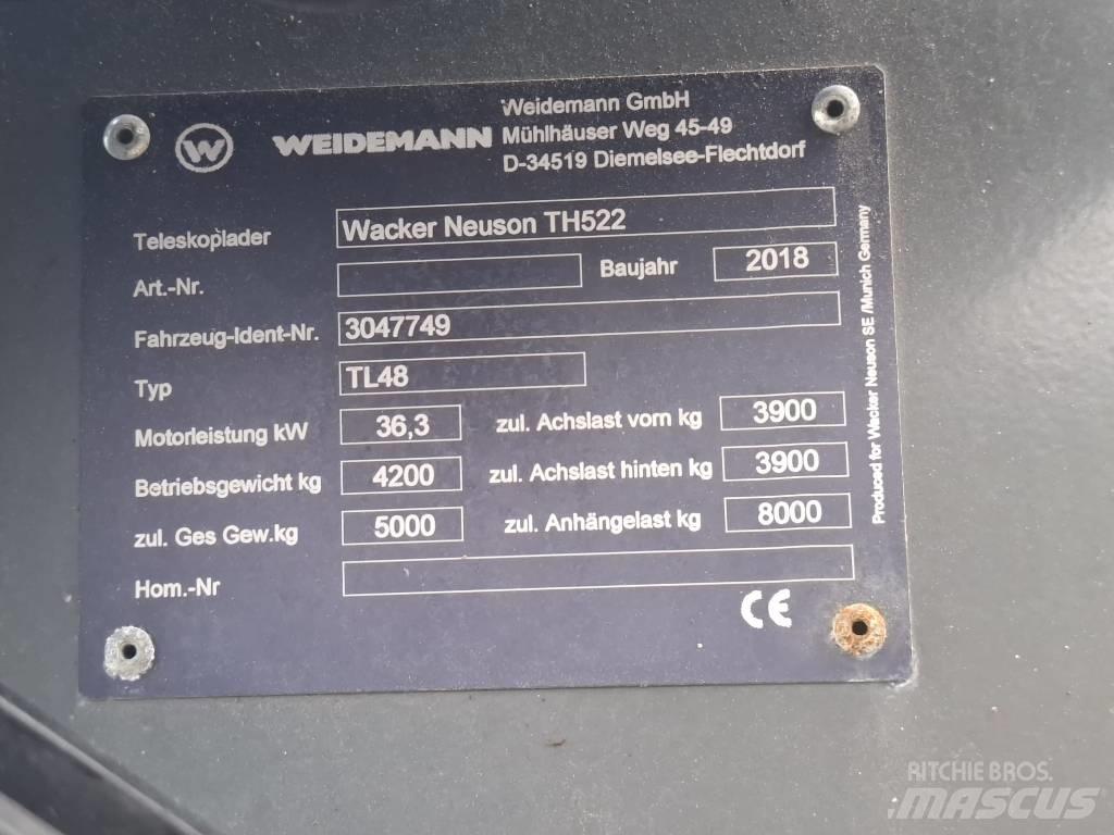 Wacker Neuson TH 522 Teleskooplaadurid