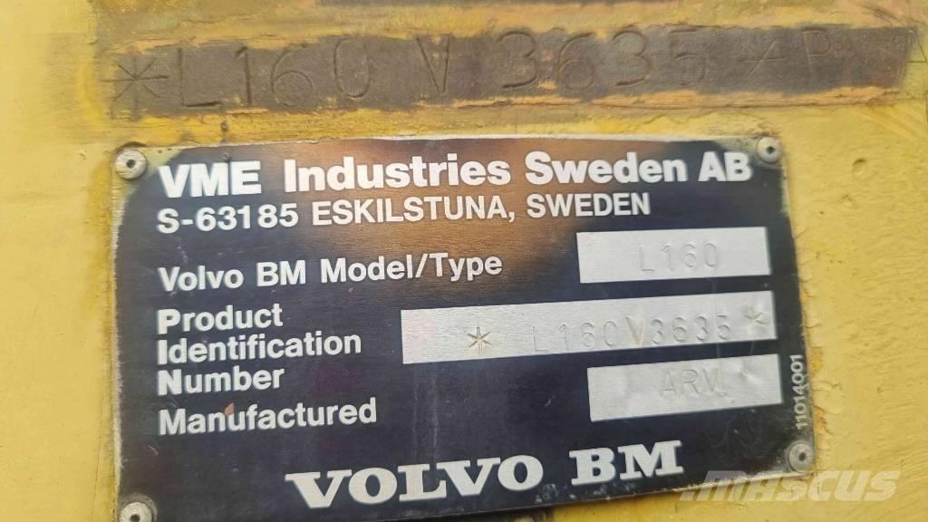 Volvo L 160 Rataslaadurid