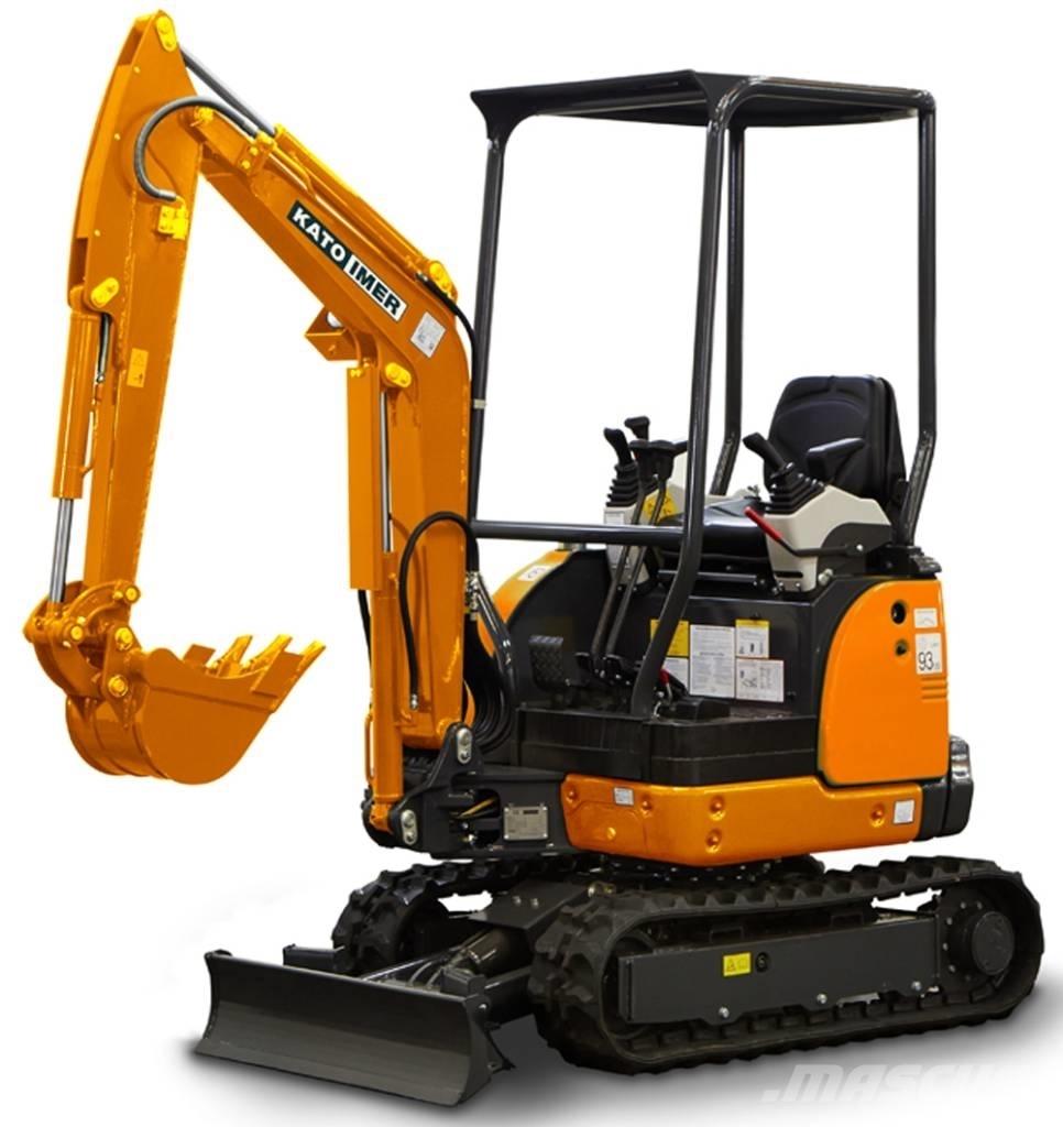 Kato HD17VXE Miniekskavaatorid < 7 t