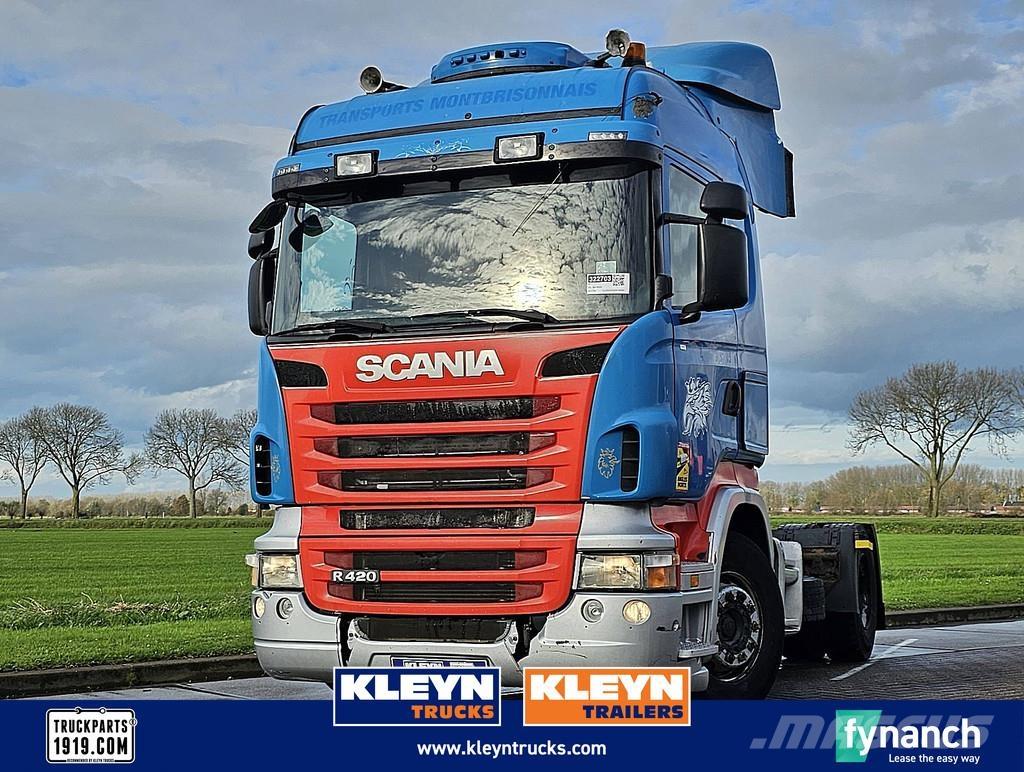 Scania R420 Sadulveokid