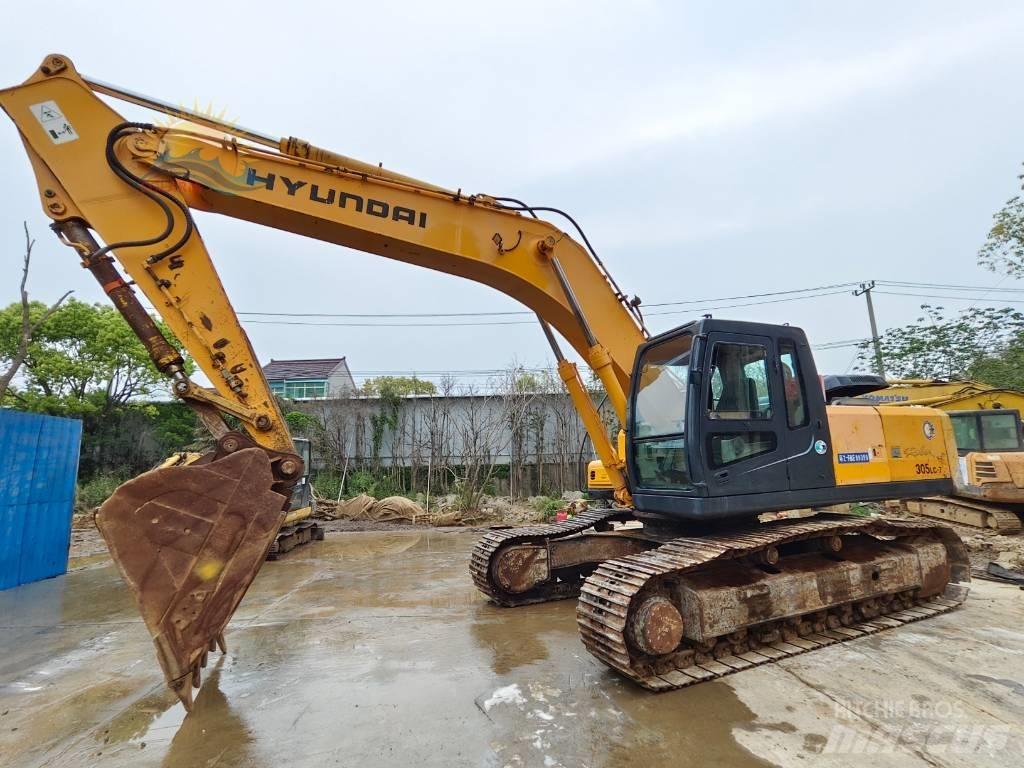 Hyundai R305LC-7 Roomikekskavaatorid