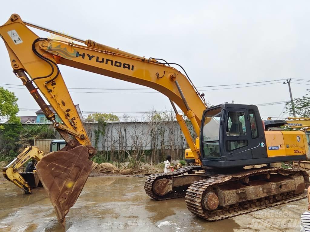 Hyundai R305LC-7 Roomikekskavaatorid