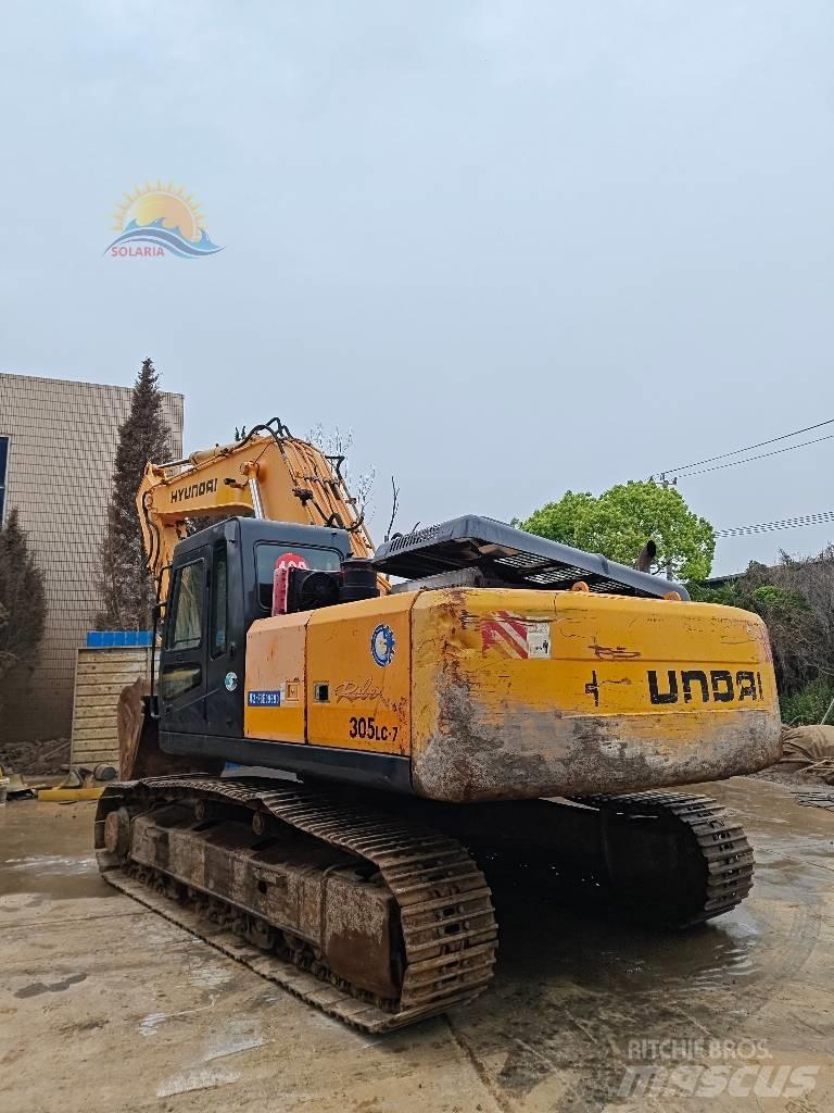 Hyundai R305LC-7 Roomikekskavaatorid