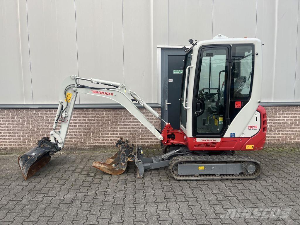 Takeuchi TB216 Miniekskavaatorid < 7 t