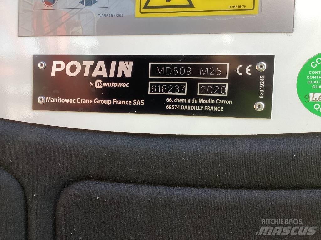 Potain MD509 Tornkraanad