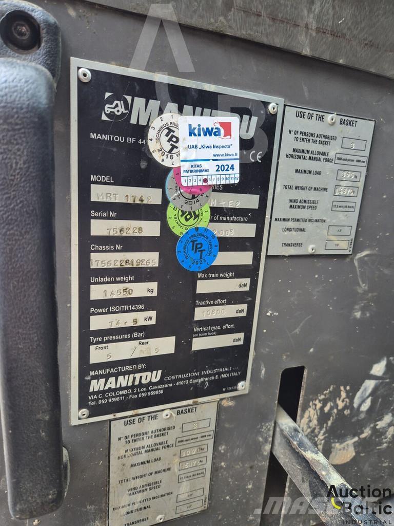 Manitou MRT 1742 Teleskooplaadurid