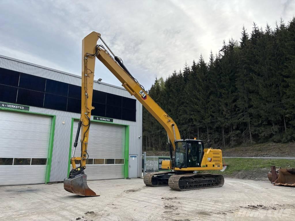 CAT 323 SLR Pika noolega ekskavaatorid