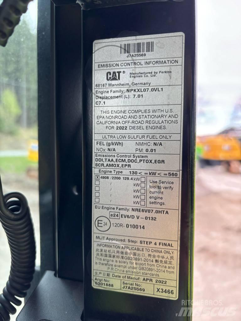 CAT 323 SLR Pika noolega ekskavaatorid