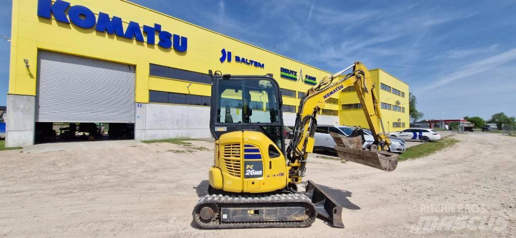 Komatsu PC 26 MR Miniekskavaatorid < 7 t