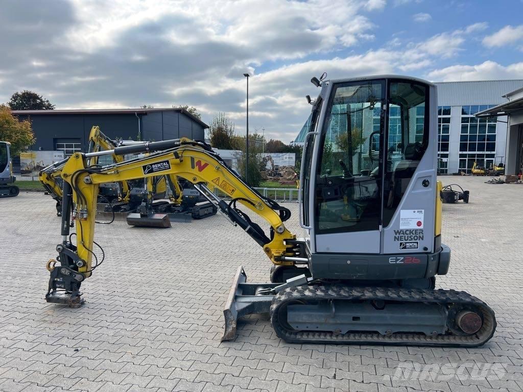 Wacker Neuson EZ26 Roomikekskavaatorid