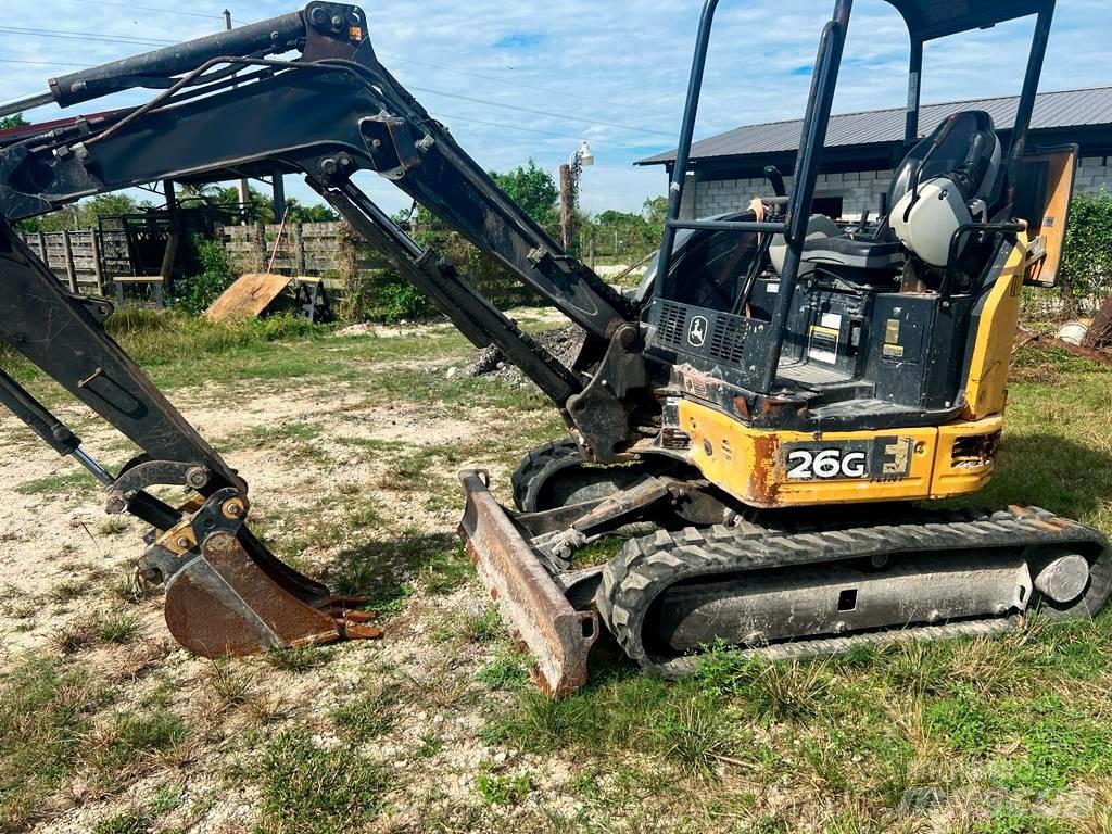 John Deere 26G Miniekskavaatorid < 7 t
