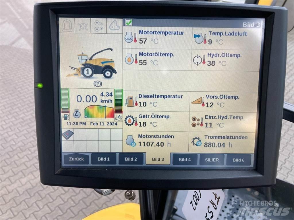 New Holland FR550 Silokombainid