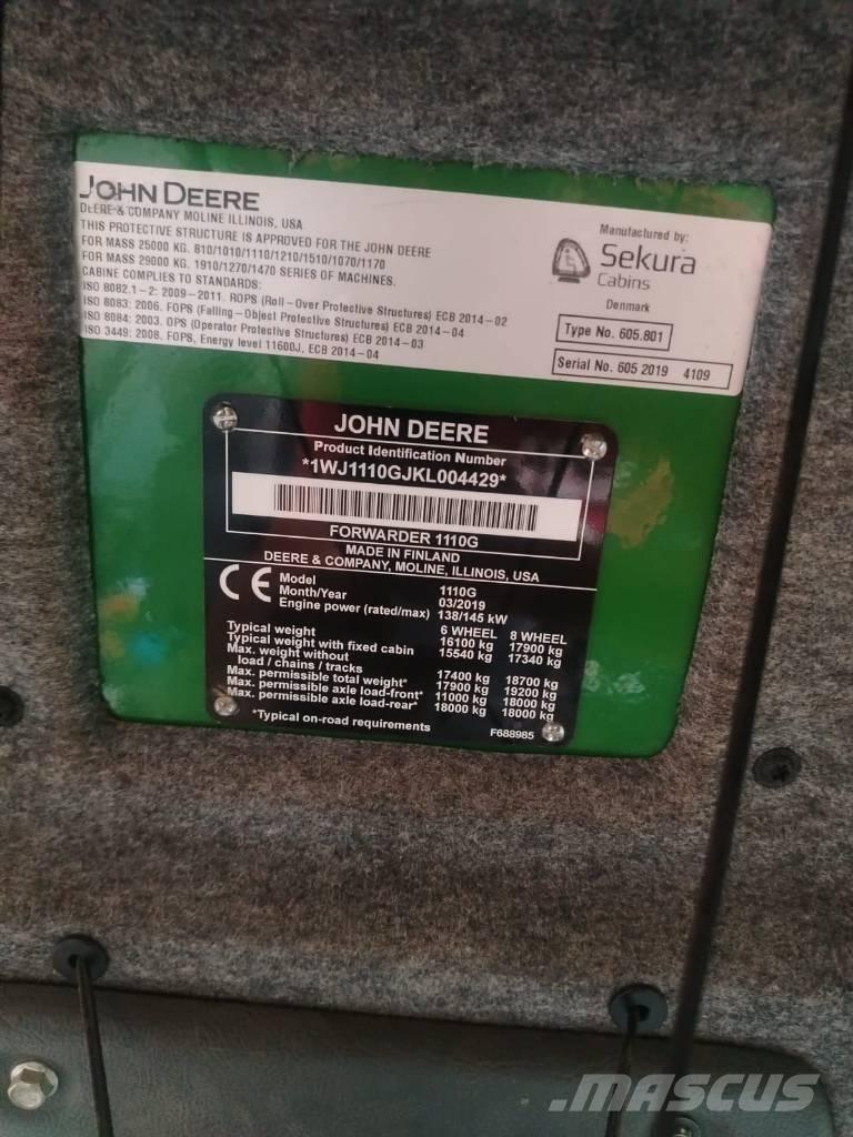 John Deere 1110 Forwarderid