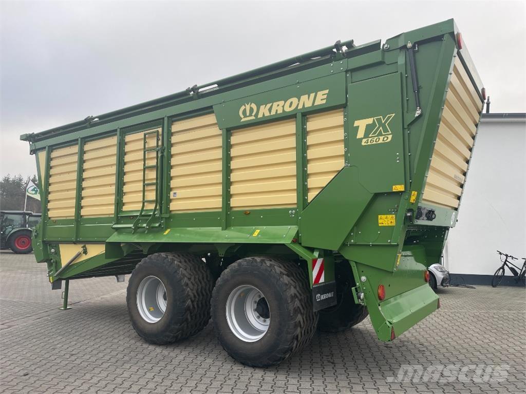Krone TX 460 D Käitlemise ja paigutamise seadmed