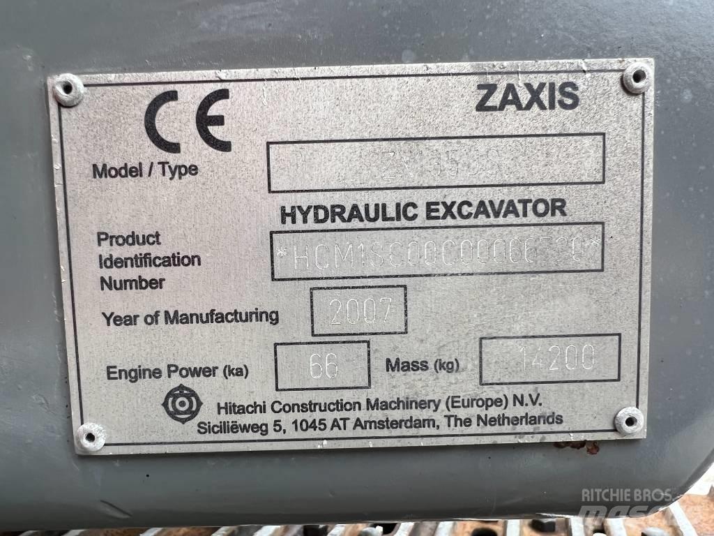 Hitachi ZX 135 US Roomikekskavaatorid