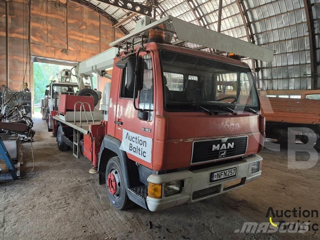MAN 8.163 Auto korvtõstukid