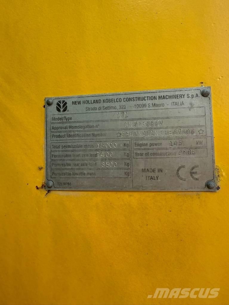 New Holland W 170 TC Rataslaadurid