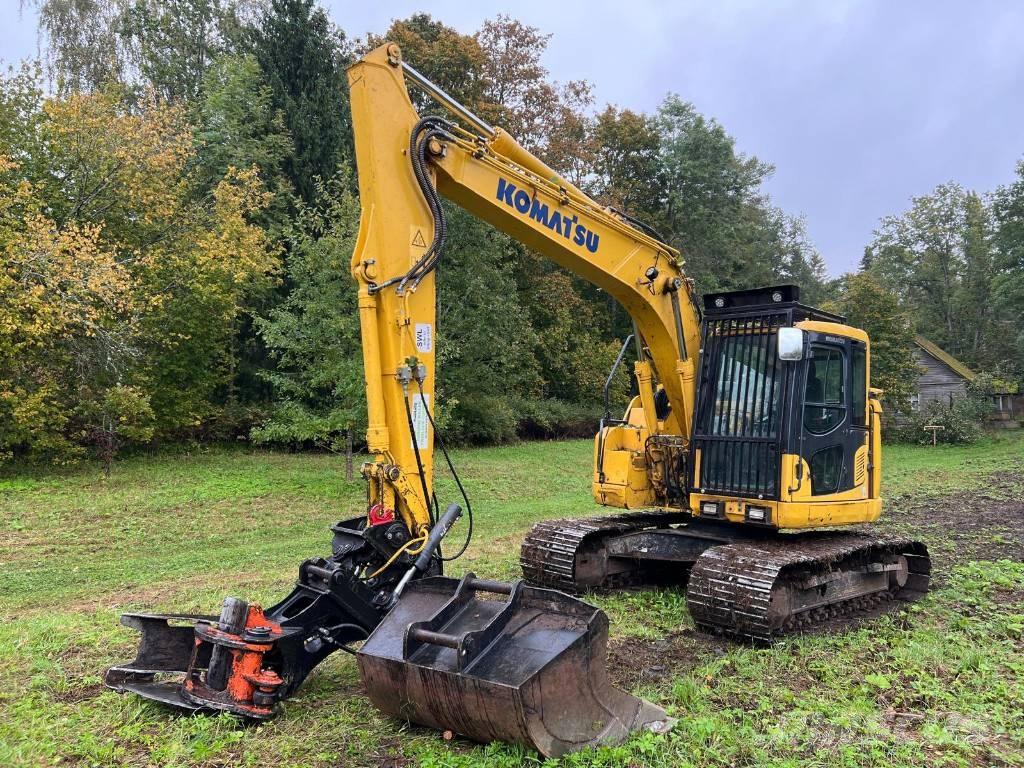 Komatsu PC138US-11 Roomikekskavaatorid