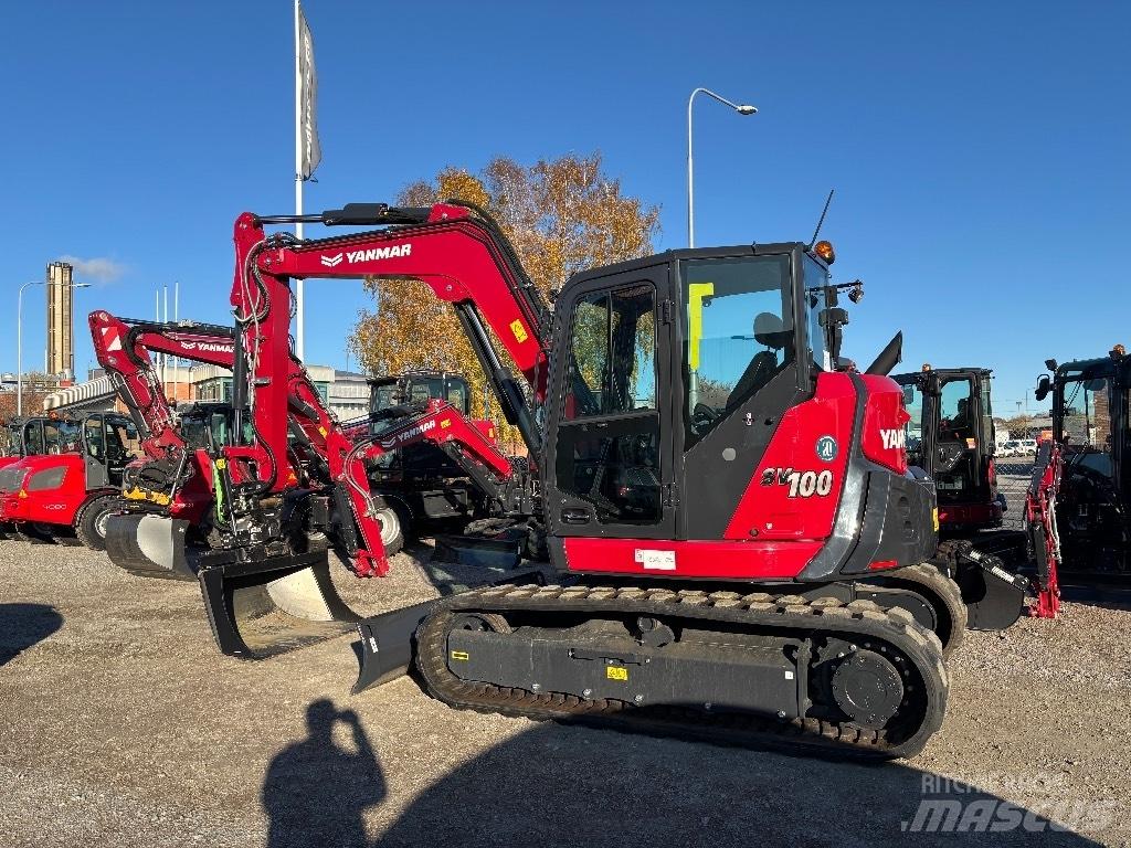 Yanmar SV 100 DEMO Väikeekskavaatorid 7t-12t