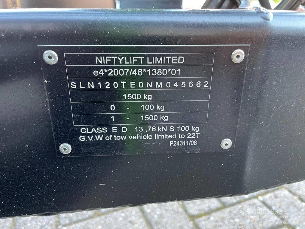 Niftylift 120T Järelveetavad korvtõstukid
