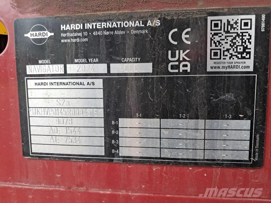 Hardi Navigator 40i Haagispritsid