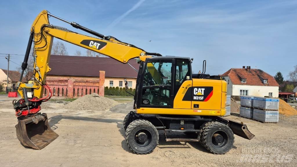 CAT M 315 F Ratasekskavaatorid