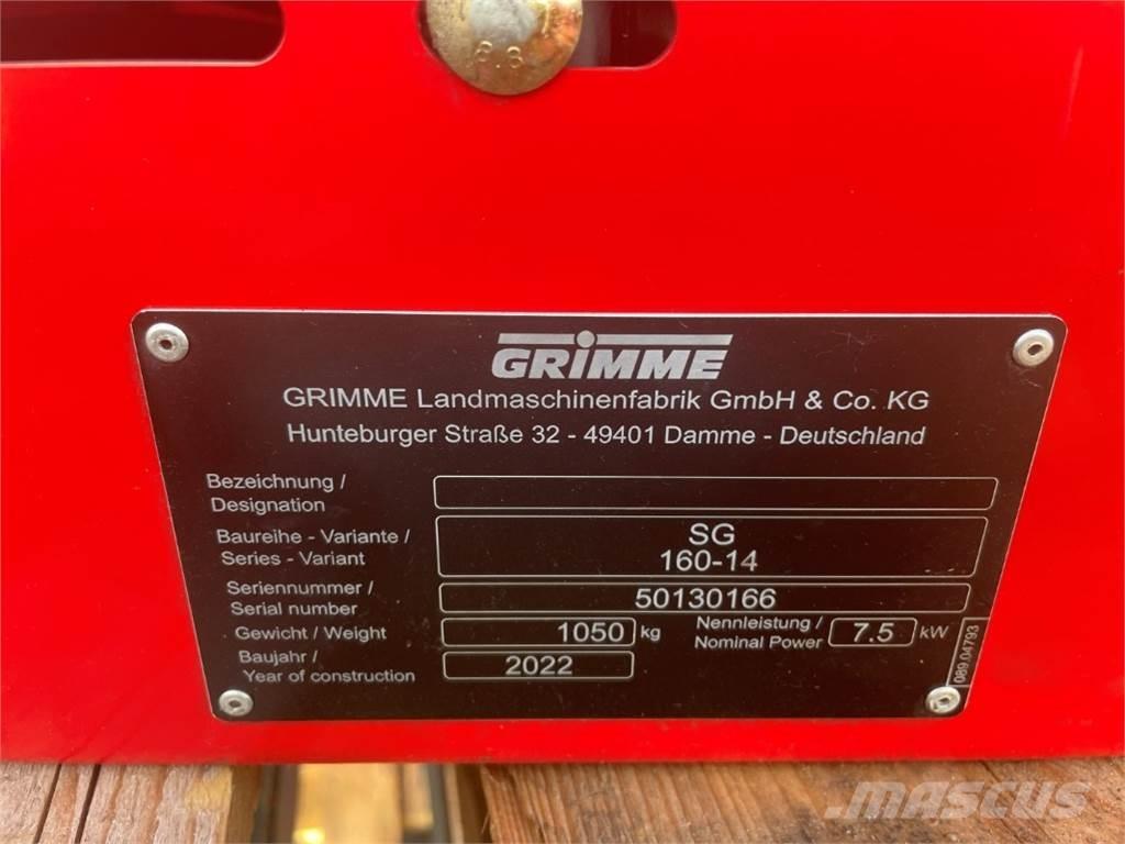 Grimme SG 160-14 Sorteerimistarvikud