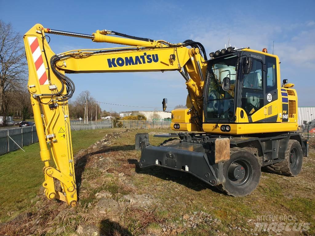 Komatsu PW148-11EO Ratasekskavaatorid