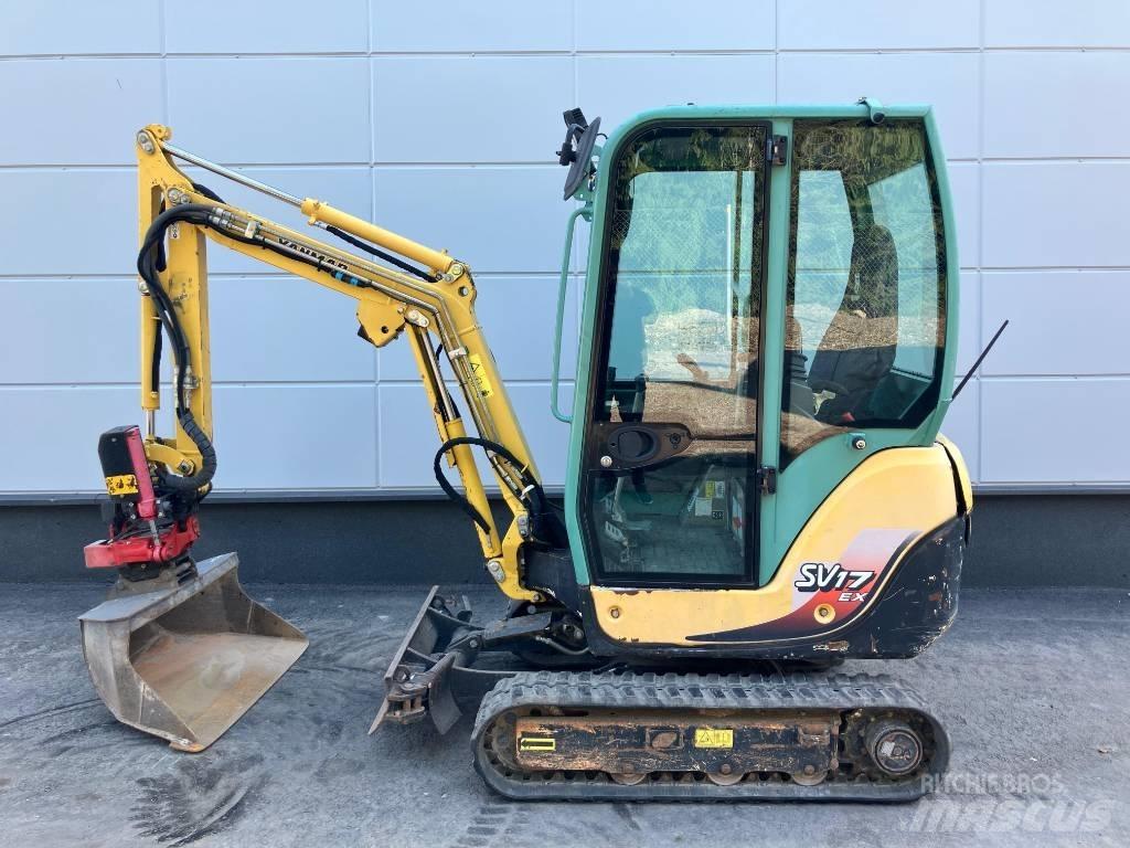Yanmar SV 17 EX Miniekskavaatorid < 7 t