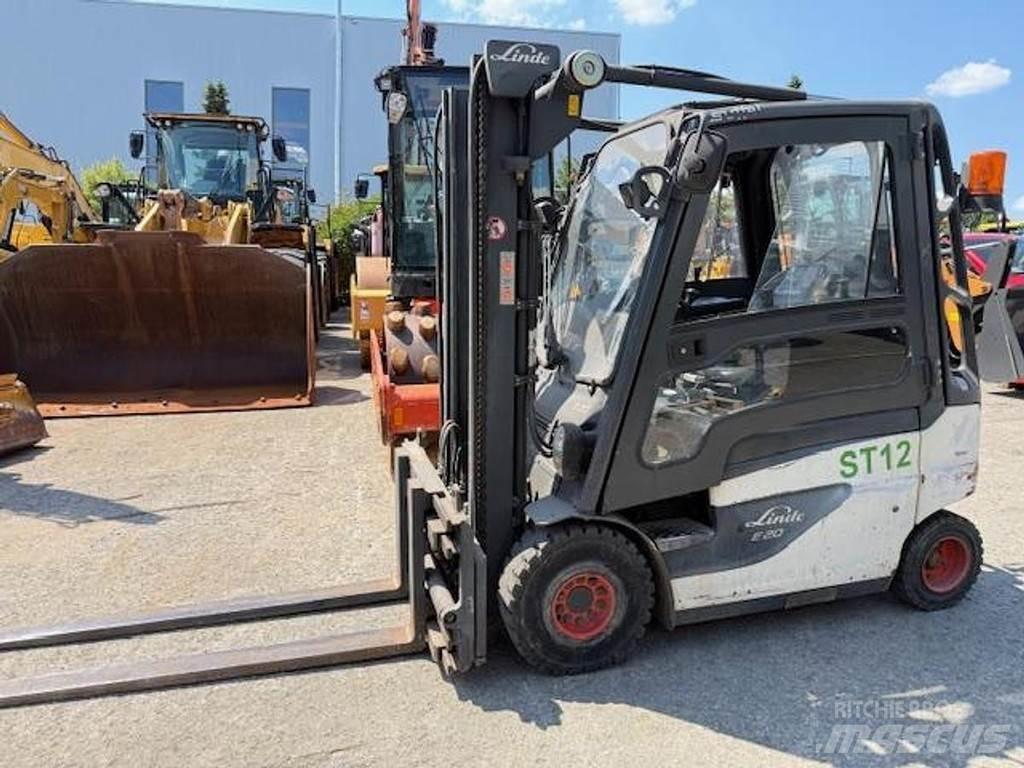 Linde E20-01 Kahveltõstukid - muud