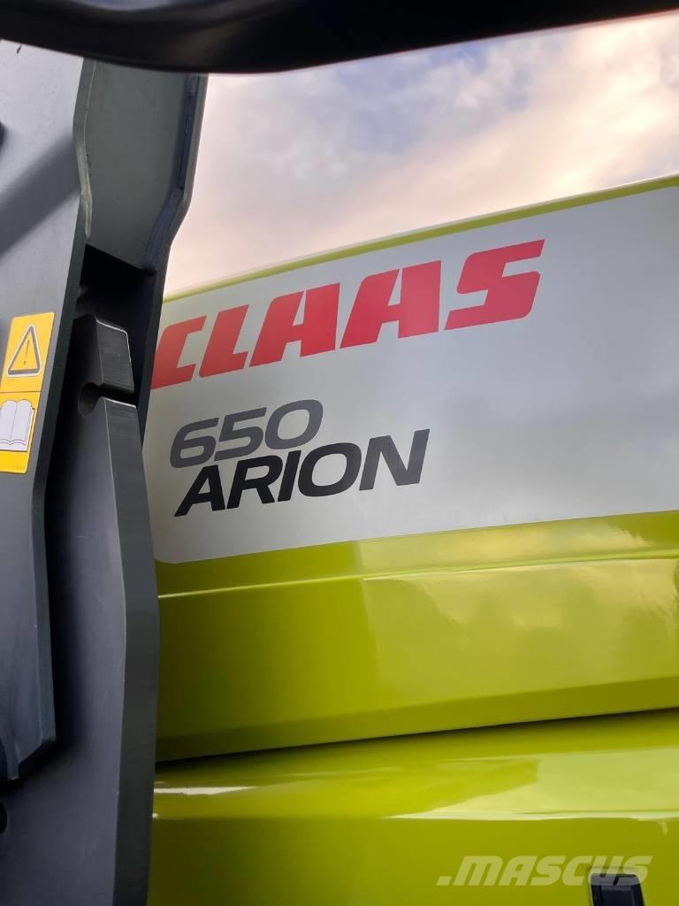 CLAAS ARION 650 Traktorid