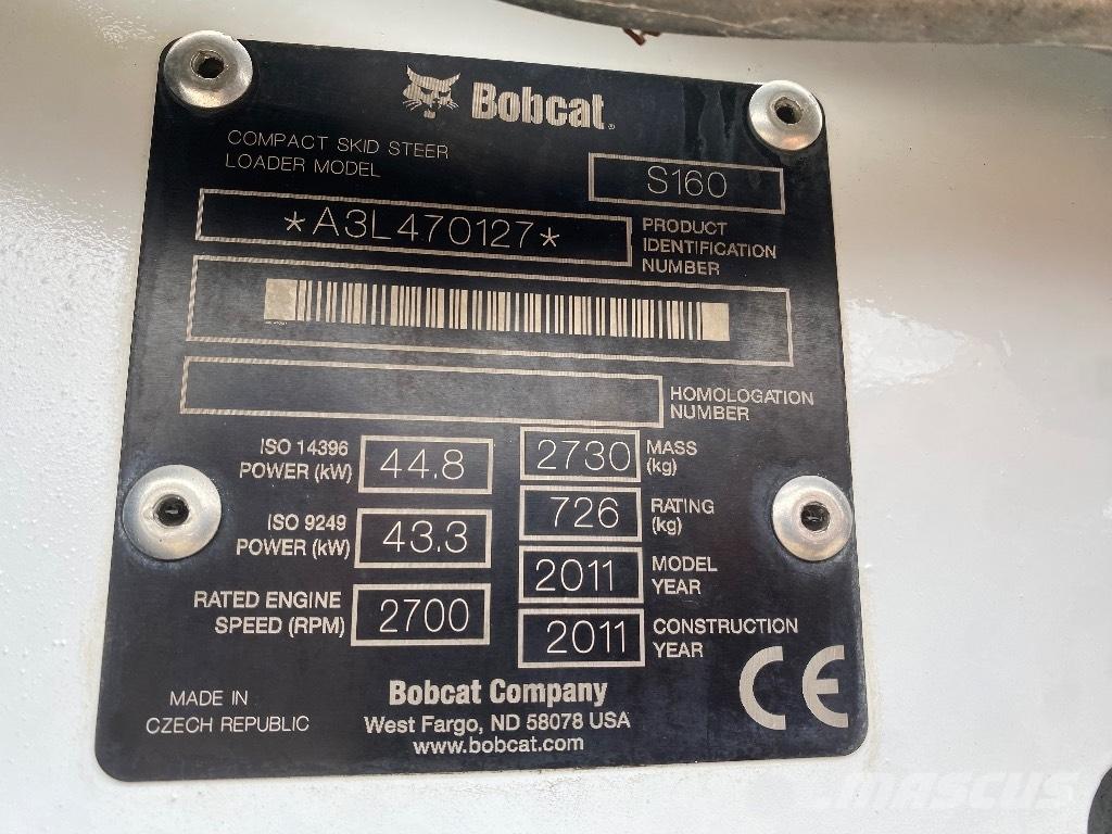 Bobcat S 160 Kompaktlaadurid