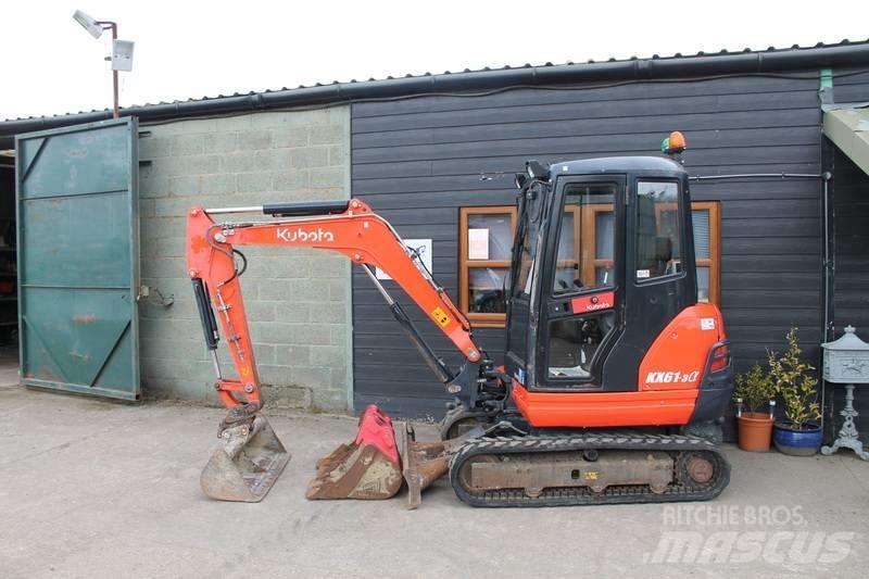 Kubota KX 61-3 Miniekskavaatorid < 7 t