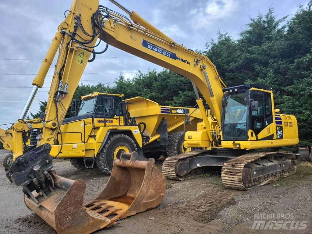 Komatsu PC240NLC-11 Roomikekskavaatorid